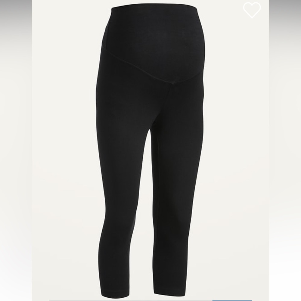 Maternity Full Panel Cropped Leggings